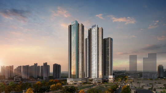 더 플래티넘 스카이헤론 조감도